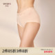 性感塑身收腹提臀纯色三角裤 芬怡高腰棉质内裤 女商场同款 1395