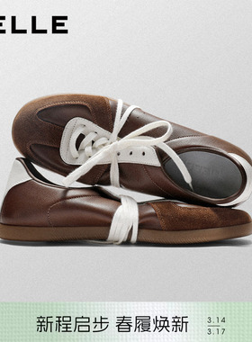 百丽男士复古休闲运动跑步阿甘德训板鞋男26春新款薄底8ZD01AM6