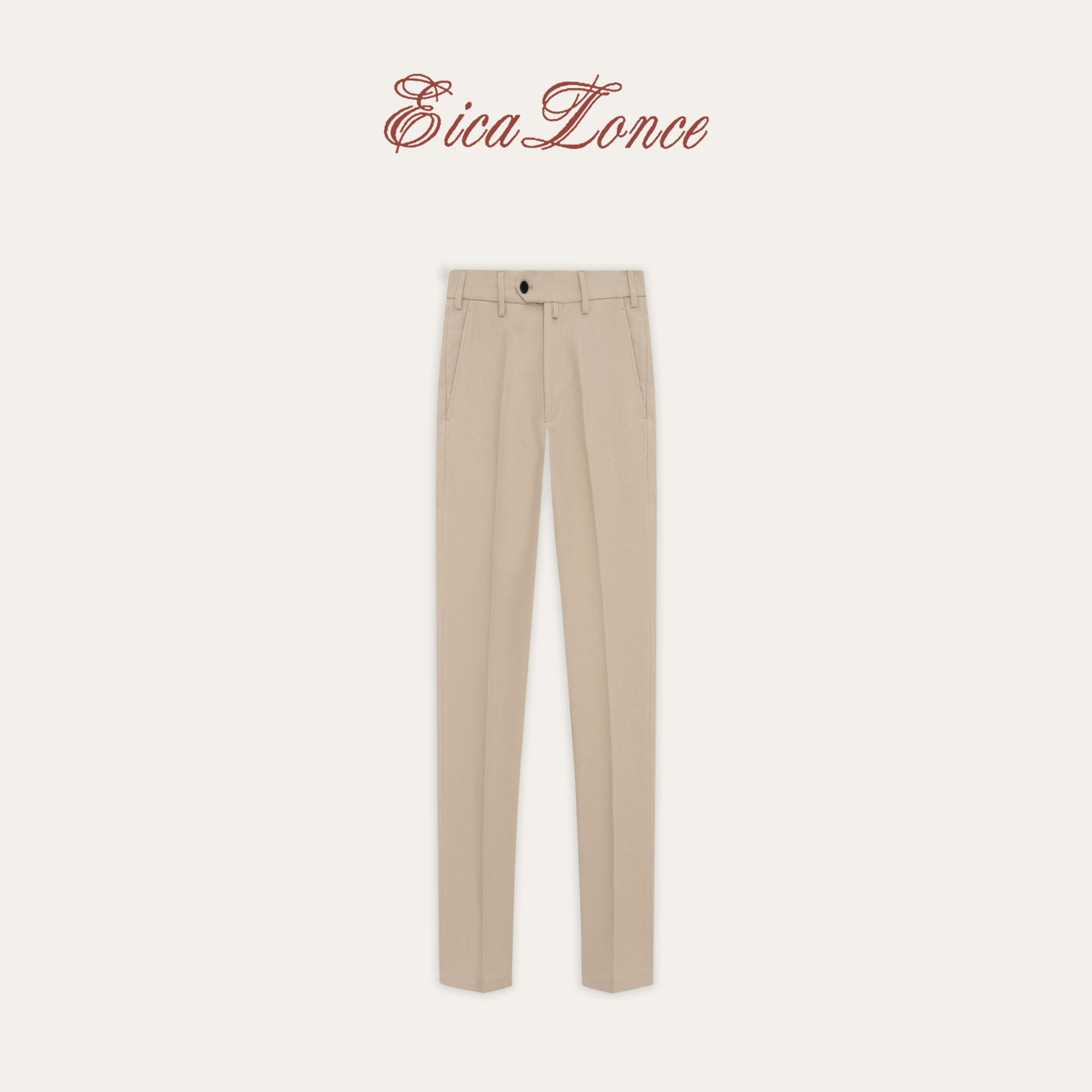 Eicalonce·意卡伦萨 秋冬季重磅新品直筒休闲裤KN80233