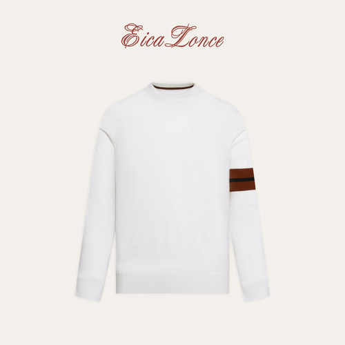 意卡伦萨 10900同款进口120支超细100黄金羊毛针织衫SN80210