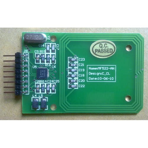 Mifare RC522读卡天线|射频模块|RFID|IC卡感应模块