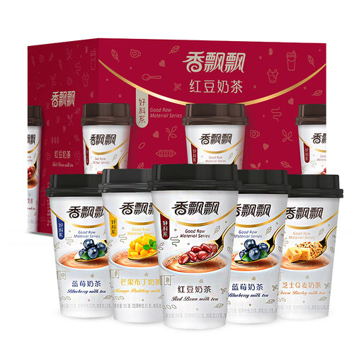 香飘飘红豆奶茶30杯包邮
