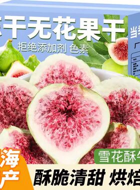 冻干无花果干雪花酥烘焙蛋糕装饰威海优质水果干果脆商用即食零食