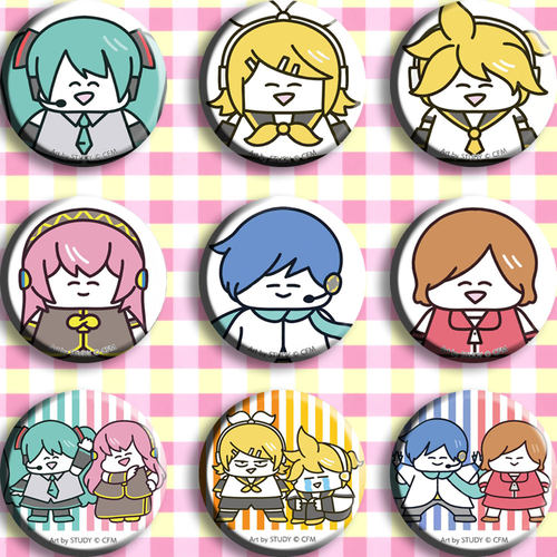 初音未来动漫徽章胸章周边吧唧