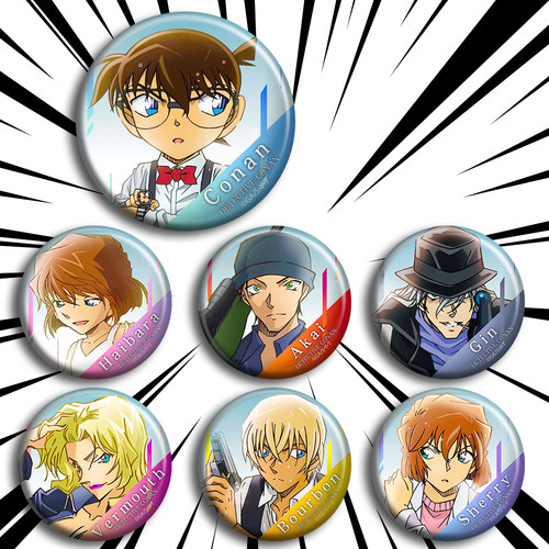 名侦探柯南动漫徽章吧唧现货