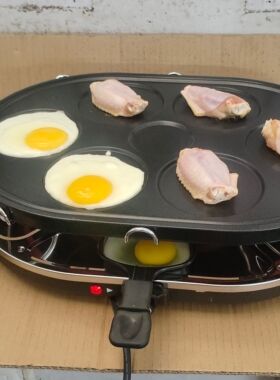 双层电烤炉无烟烤肉机芝士奶酪板烧raclette grill