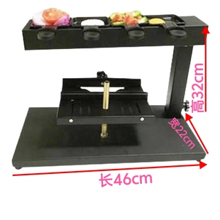 芝士奶酪加热机器4人份电热烧烤炉架烘焙双层芝士牛排烤炉raclett