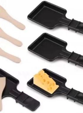 电烧烤炉芝士奶酪小烤盘不粘锅小手碟迷你小烤勺raclette cheese