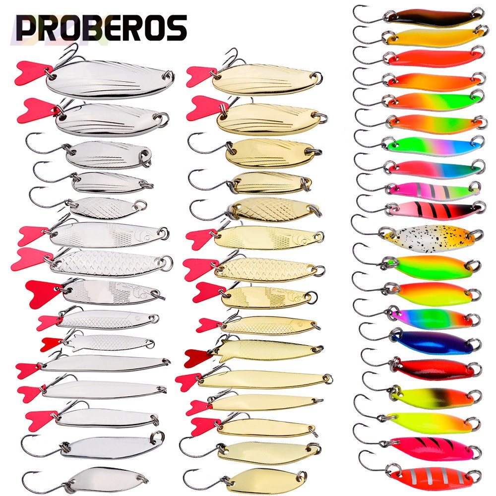 金属亮片远投路亚饵 微物马口瓜子亮片 白条翘嘴鲈鱼勺型路亚假.3