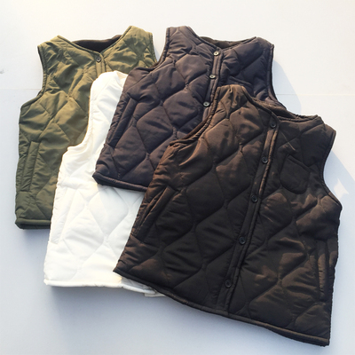 女款摇粒绒马甲无袖棉坎肩