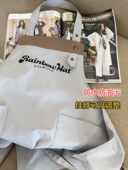 2026彩虹围裙防污防水挂脖时尚 围裙无袖 口袋罩衣