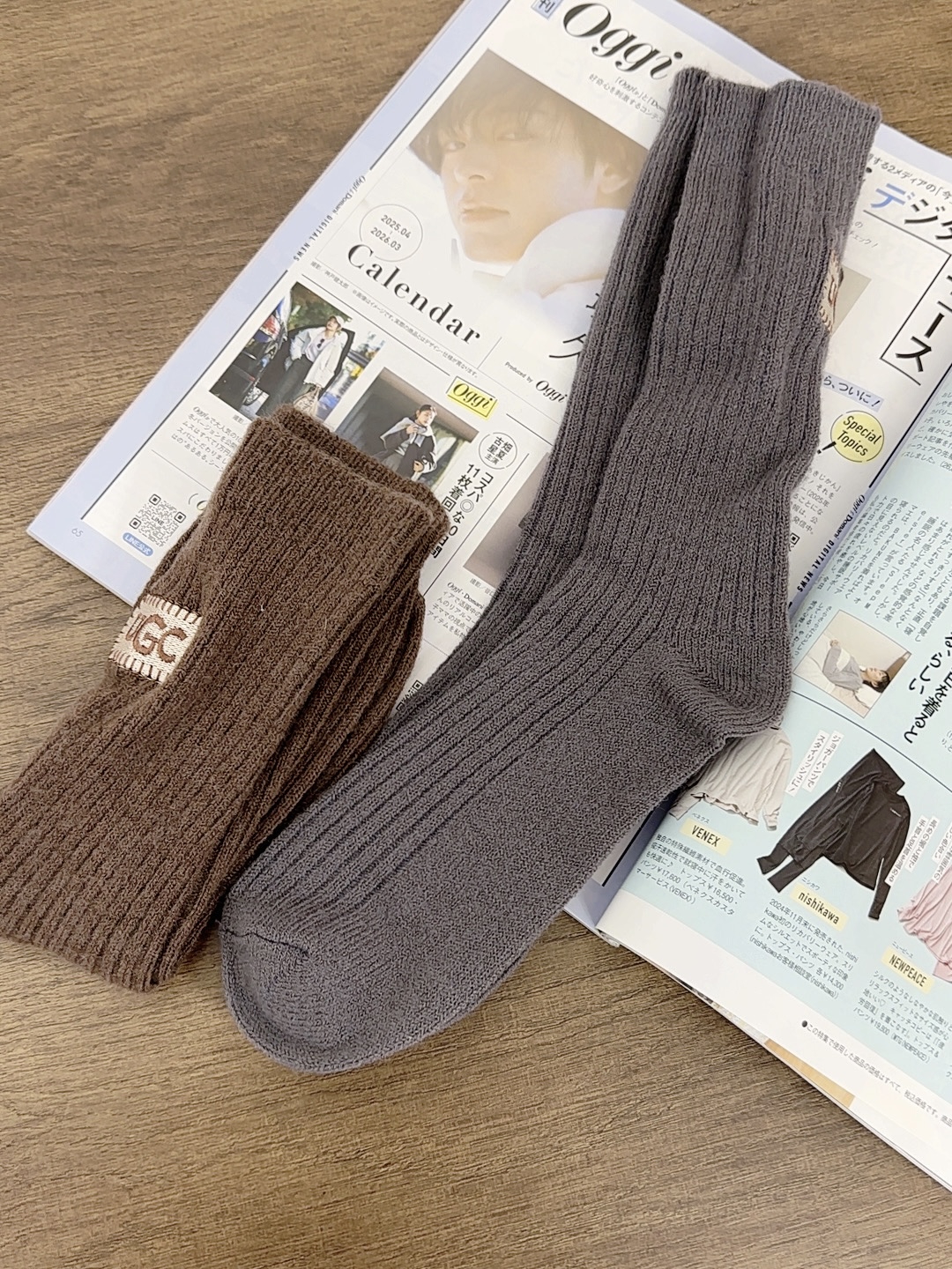 秋冬新款女袜加厚粗线小众女袜松垮堆堆小腿袜