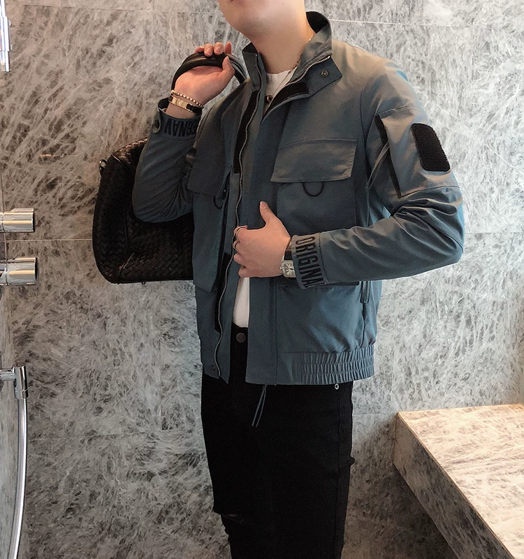 Весенний мужской пиджак, 2020 год, интернет-персона, slim fit, корейский стиль