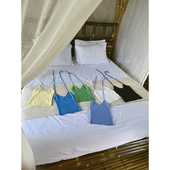 MOERSHOP 内搭针织背心 显瘦修身 随意组合 六色毛织超弹小吊带无袖