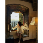 2025慵懒感针织衫 流苏马海毛圆领毛衣套装 上衣 疗愈美学 MOERSHOP