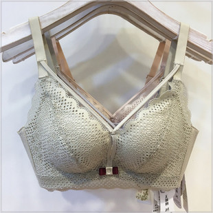 古妃107-2537无钢圈健康养护内衣女中厚杯调整型文胸性感可爱胸罩