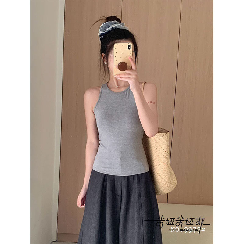 新品美背纯色U领工字吊带背心女固定杯修身显瘦打底衫外穿内搭衣,女士内衣/男士内衣/家居服,吊带/背心/T恤/打底/肌底衣,淘宝优惠券,粉丝福利购,淘宝优惠卷