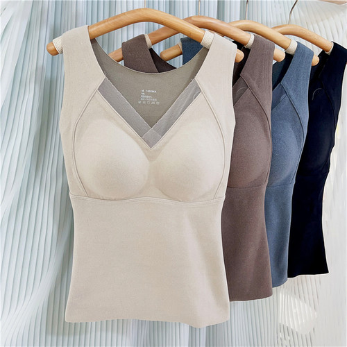 米娅林8803秋冬石墨烯保暖背心女