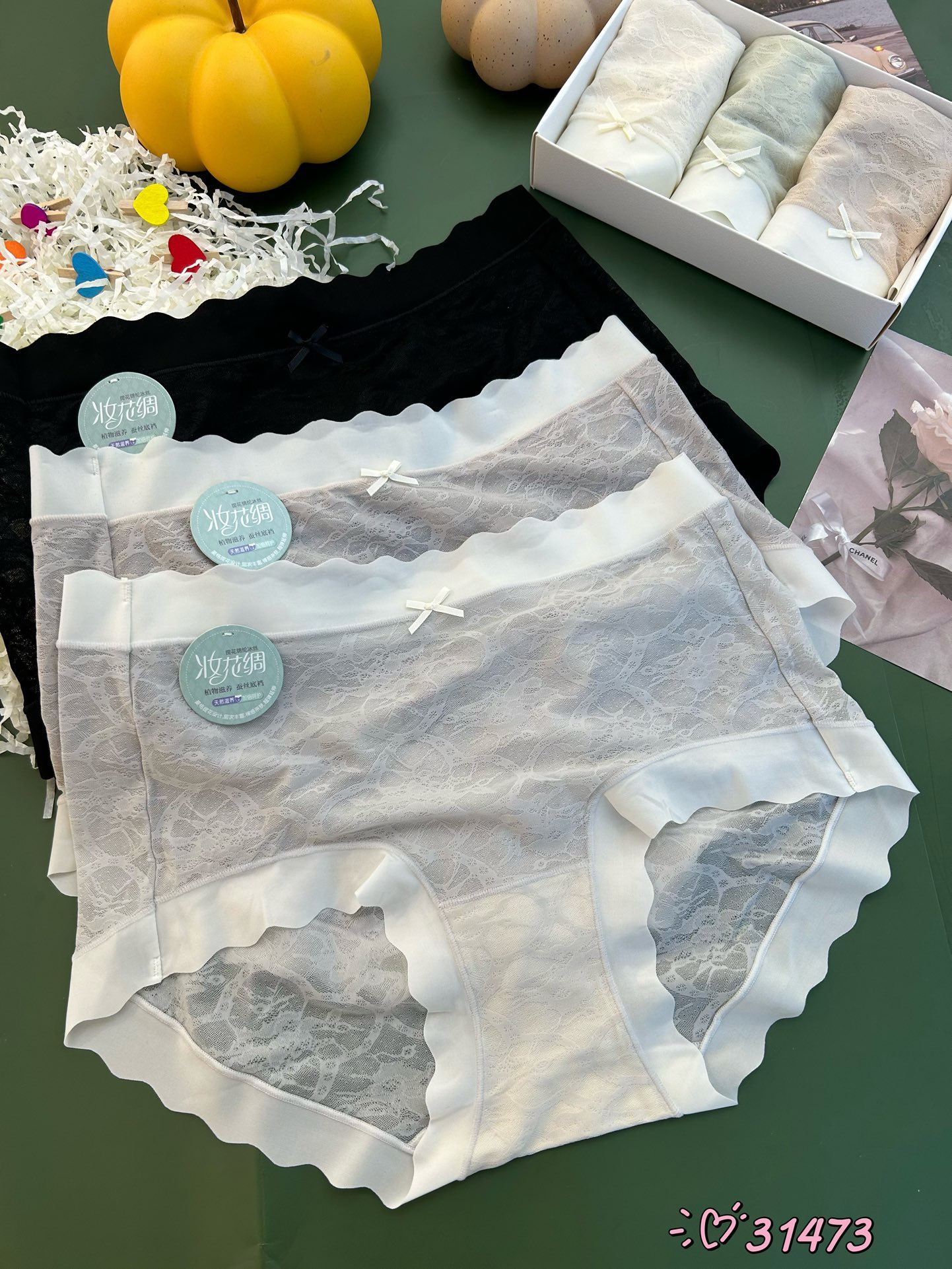三角短裤蚕丝底档女士内裤