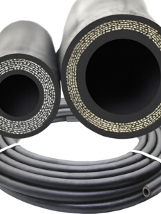 压夹温高耐高布黑色耐压蒸汽光面橡胶管黑胶管喷砂管胶皮水管软u.