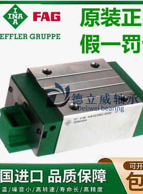 德国INA进口滑块轴承 KWVE 15 20 25 30 35 40 45 55 B-S-G3-V1