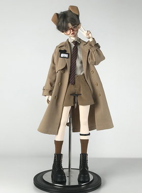 【现货掉落拉德学院】bjd娃衣4分5分学院风套装风衣套装