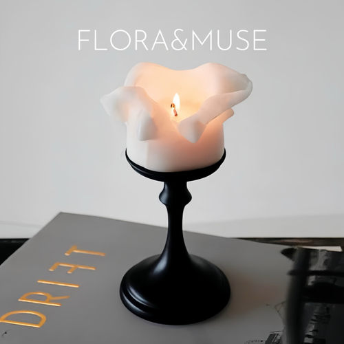 FLORA&MUSE复古烛台摆件