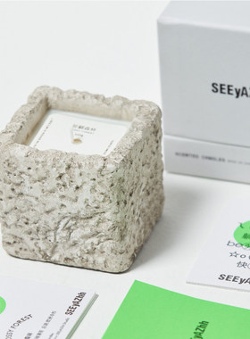SEEyAZhh香薰蜡烛天然植物精油家用香氛礼盒安神苔藓森林卧室安神