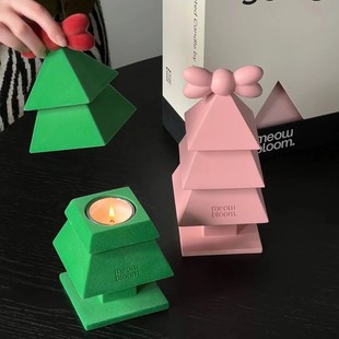 Bloom猫科动物香薰蜡烛松树香氛礼盒创意家居摆件高级伴手礼 Meow
