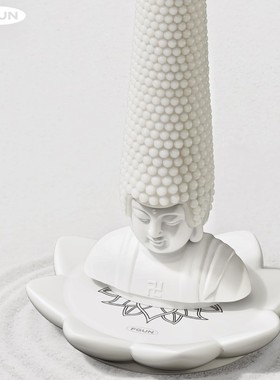 FGUN佛系香薰蜡烛原创搞怪佛头香氛家居室内扩香小众高级生日礼物