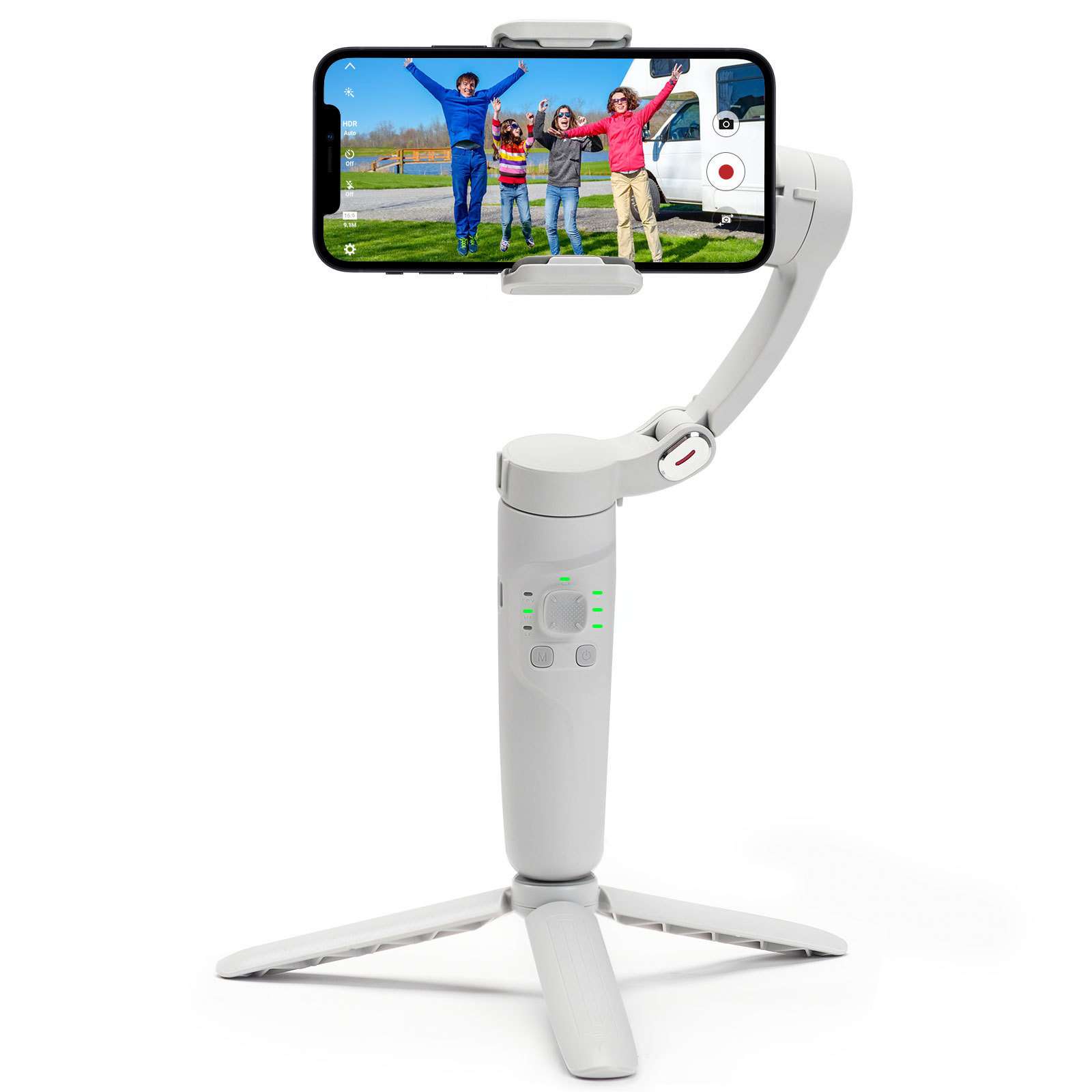 厂家 X1 M3 M1手持稳定器三轴防抖手机直播AI人脸识别摄影云台