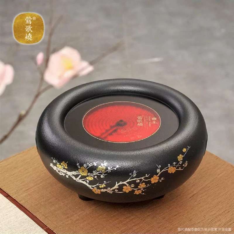 莺歌烧新品电陶炉煮茶器电炉铁壶银壶专用静音烧水炉电热茶炉茶具