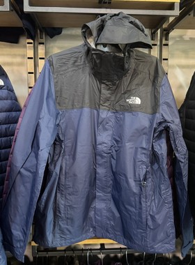 美国代购TheNorthFace北面男款Dryvent防风防雨Venture压胶冲锋衣