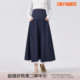 ellieluke孕妇半身裙春夏款 仿牛仔小个子孕期伞裙高级感裙子春装