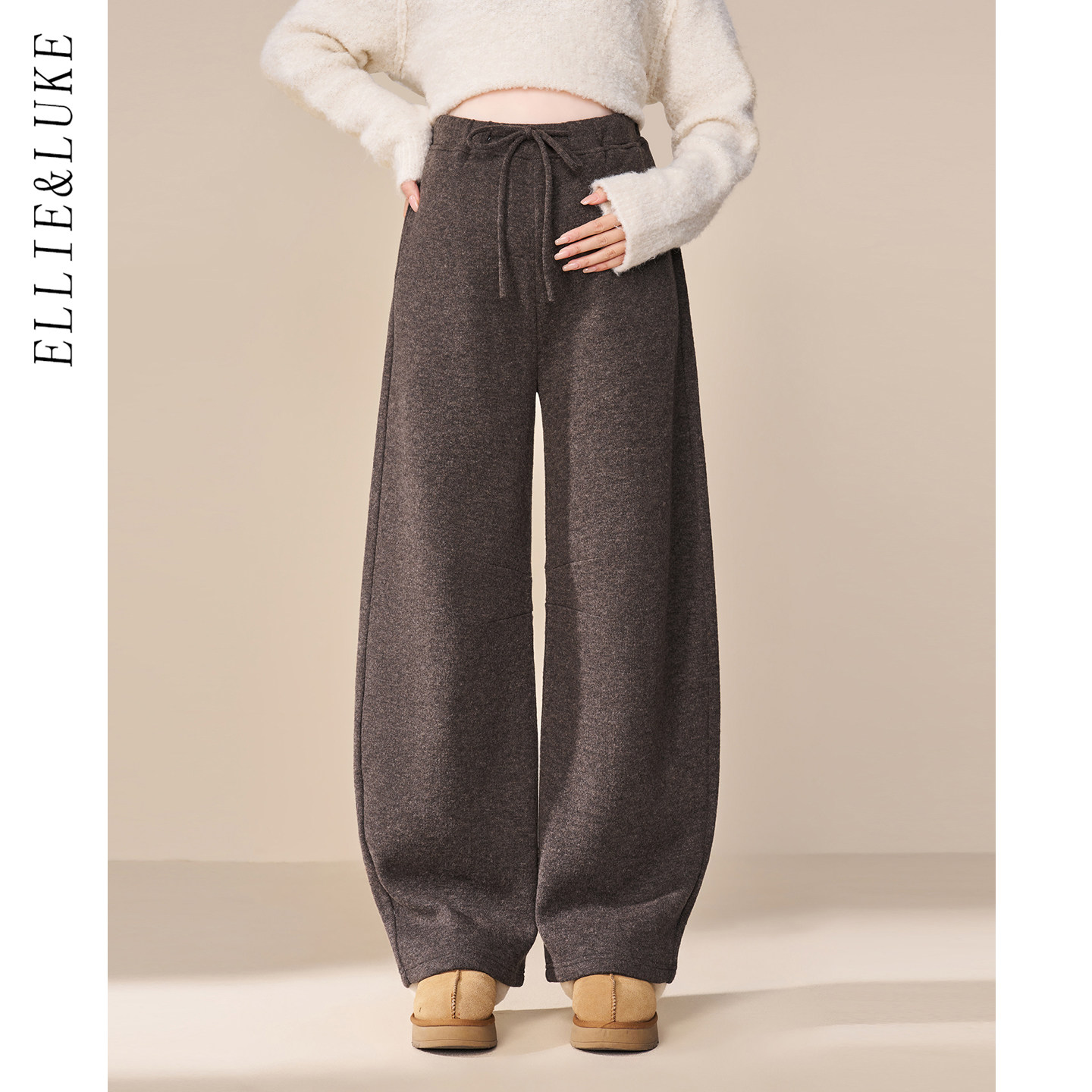 ellieluke孕妇裤冬外穿小个子保暖长裤不勒肚子加绒加厚阔腿棉裤,孕妇装/孕产妇用品/营养,孕妇打底裤,淘宝优惠券,粉丝福利购,淘宝优惠卷