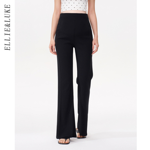 无托腹春装 子小个子长裤 外穿不勒肚子直筒微喇裤 ellieluke孕妇裤
