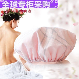 【日本の专研】多样屋浴帽女士防水淋浴帽子成人洗澡头套沐浴发套