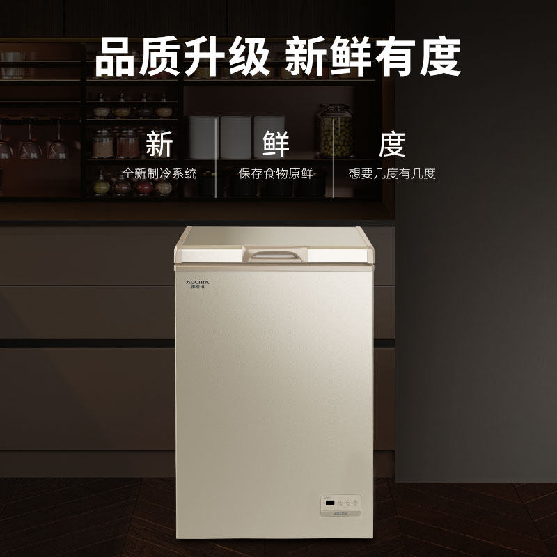 Aucma/澳柯玛BC/BD-103FNE家用小冰柜超低温速急冻-40度冷冻柜