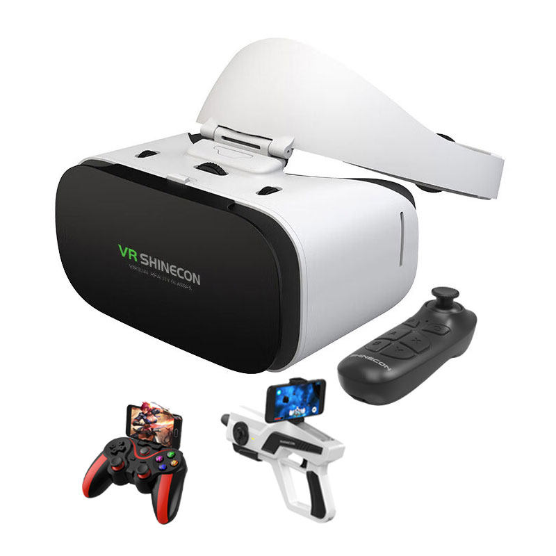 VRSHINECONG19智能眼镜VR盒子沉浸式游戏体验3D立体观影巨幕视野
