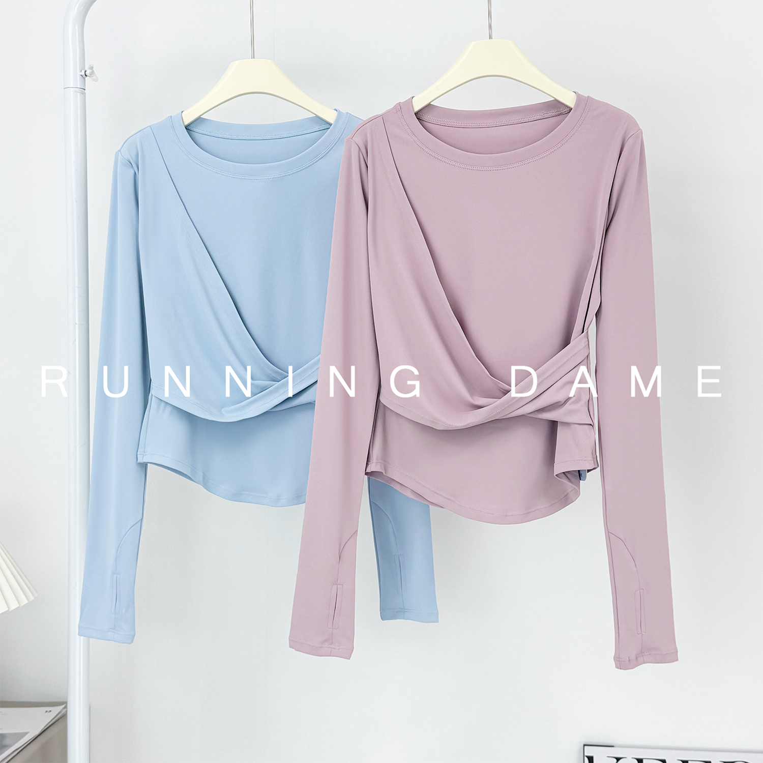 秋冬2025新款瑜伽长袖上衣女交叉绑带显瘦健身普拉提骑行瑜伽t恤,运动/瑜伽/健身/球迷用品,瑜伽t恤,淘宝优惠券,粉丝福利购,淘宝优惠卷