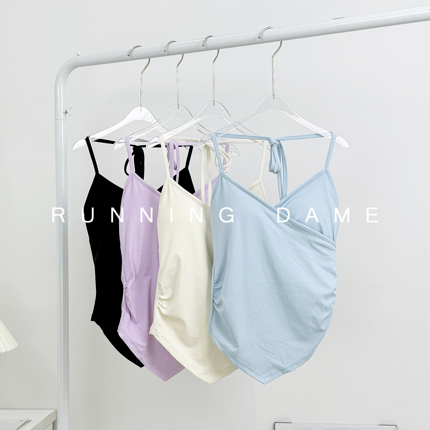 运动内衣女固定杯跑步背心