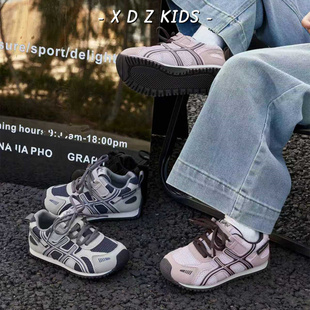 儿童阿甘鞋春夏季透气网面男童休闲运动鞋2026新款女童德训鞋网鞋