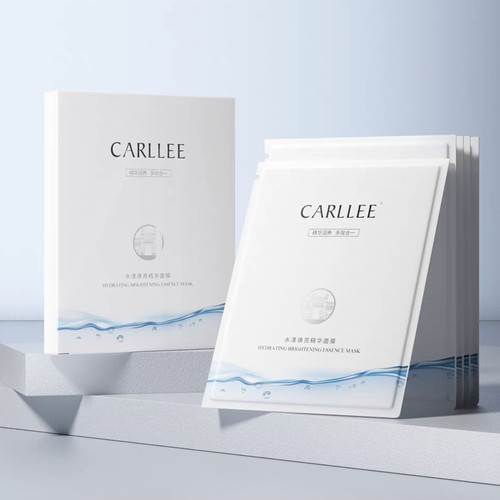 CARLLEE水漾焕亮精华面膜深层保湿补水提亮肤色舒缓紧致抗皱3片装