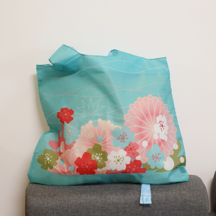 清仓便携折叠环保袋轻便春卷包防水超市购物袋大容量妈咪包装 书袋