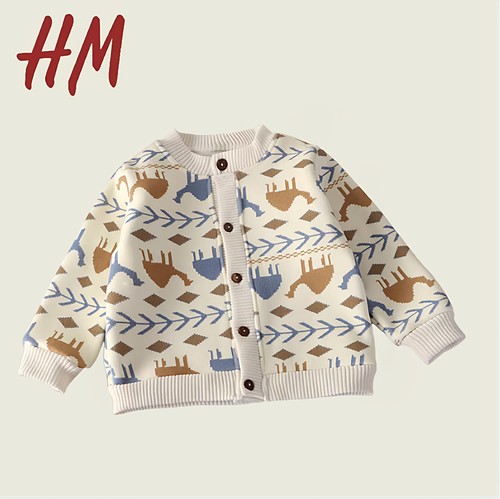 清仓撤柜童装儿开衫加绒外