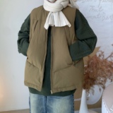 Y10*冬季棒球领日系手塞棉男女加厚保暖工装马甲马夹P98控128，商品下架区，星座617A(原A401)