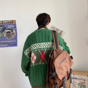 M277*2025冬季圣诞节气氛毛衣 男女针织衫上衣P78控99图片