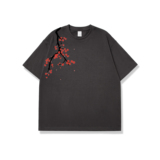 Y48*潮流新中式百搭梅花短袖T恤P28，男装T恤，星座617A(原A401)