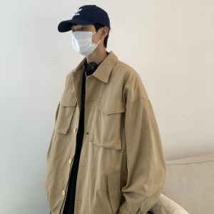 T125*2025秋季新款日系工装立体口袋男士夹克P98控128图片