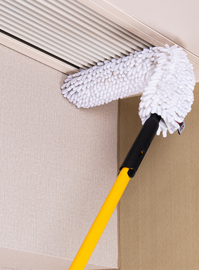 美国Rubbermaid/乐柏美静电除尘掸子鸡毛擦墙神器家用扫灰大扫除